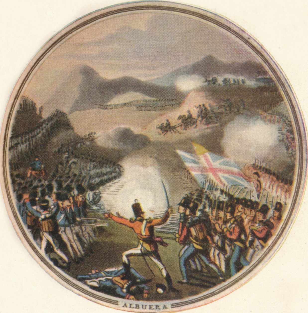 Battle of Albuera by Edward Orme