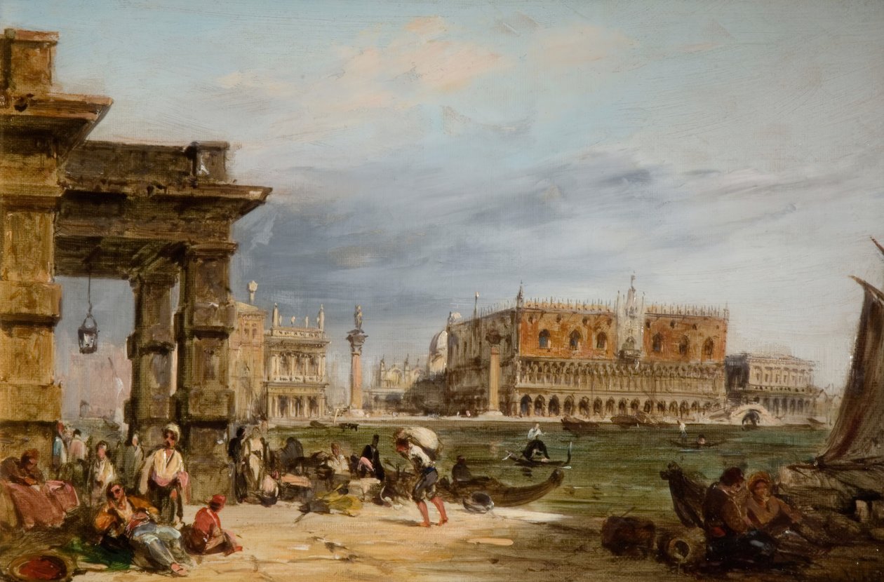 The Rialto, Venice by Edward Pritchett