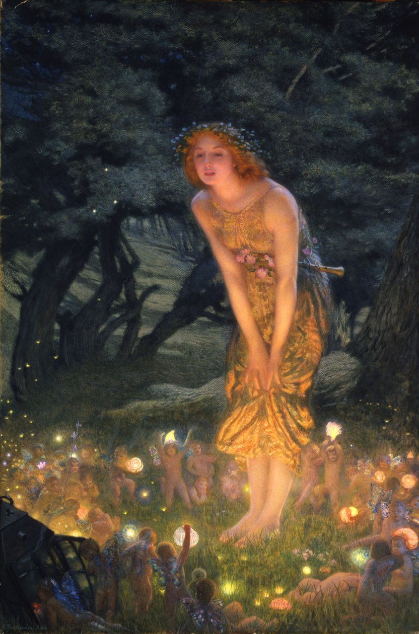 Midsummer Eve by Edward Robert Hughes