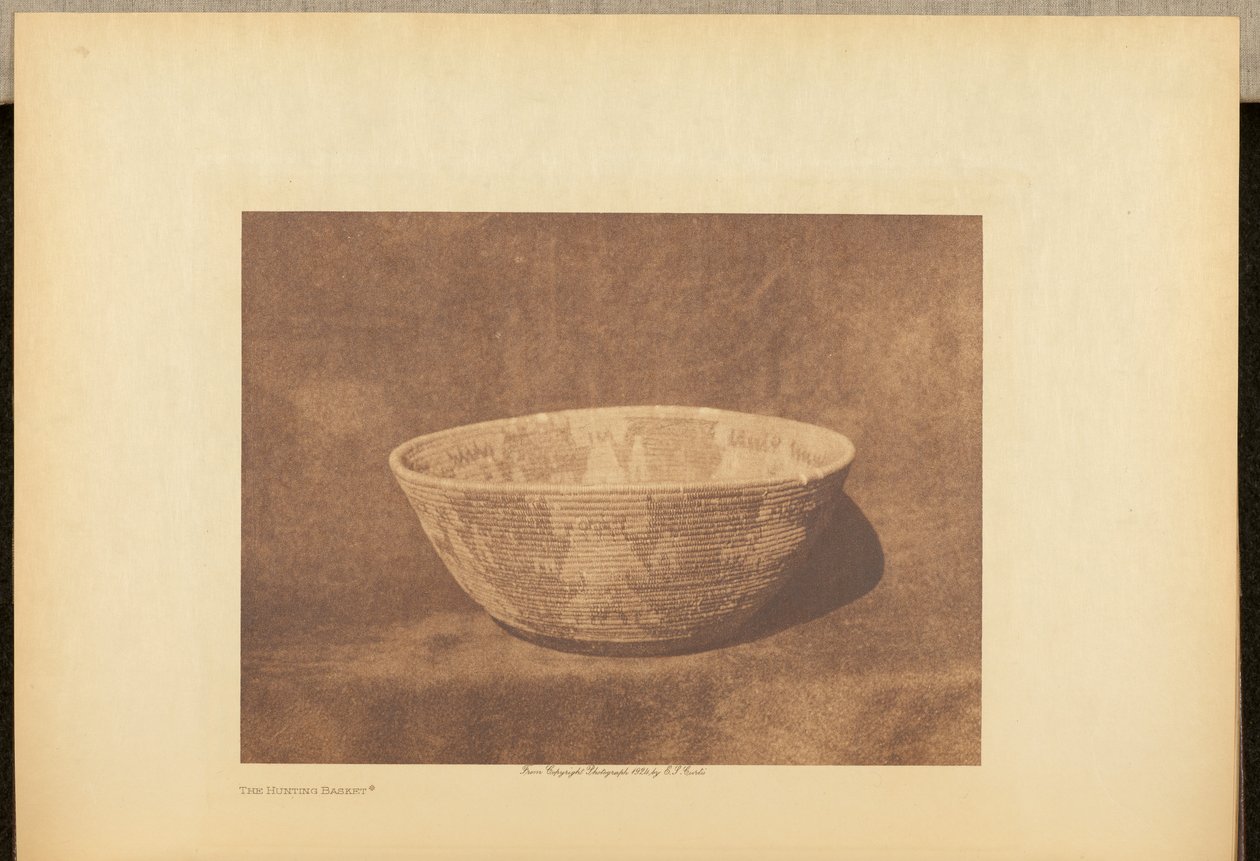 The Hunting Basket by Edward S. Curtis