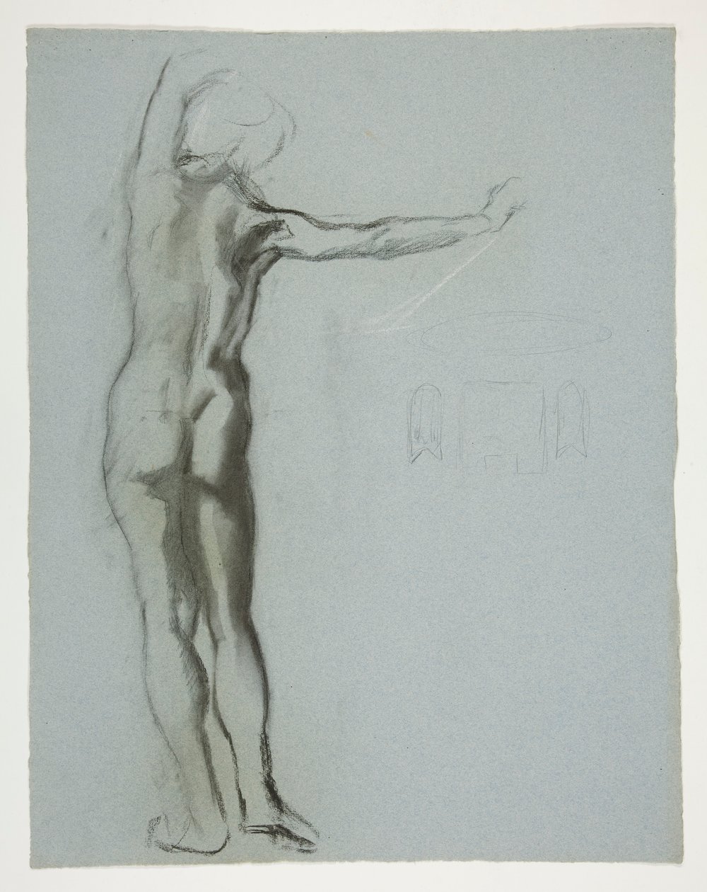 Figure Study by Edwin Austin Abbey