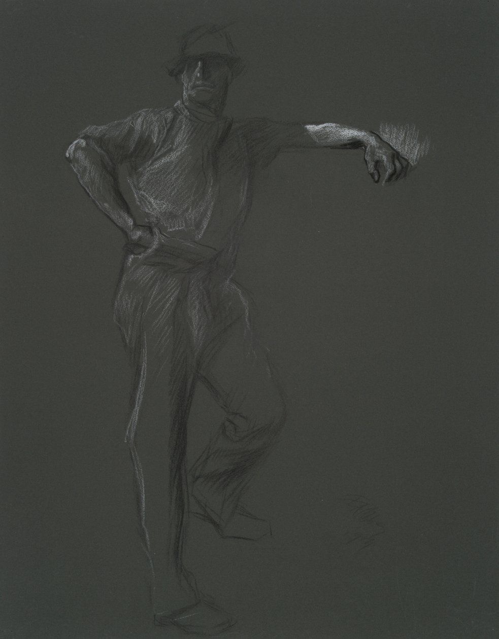 Figure Study by Edwin Austin Abbey