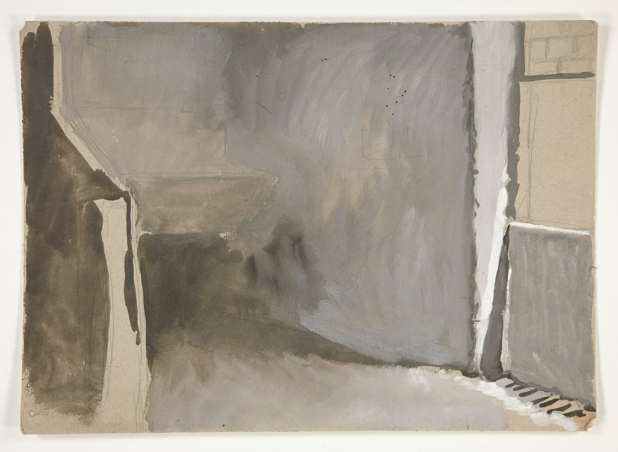 Interior Study by Edwin Austin Abbey
