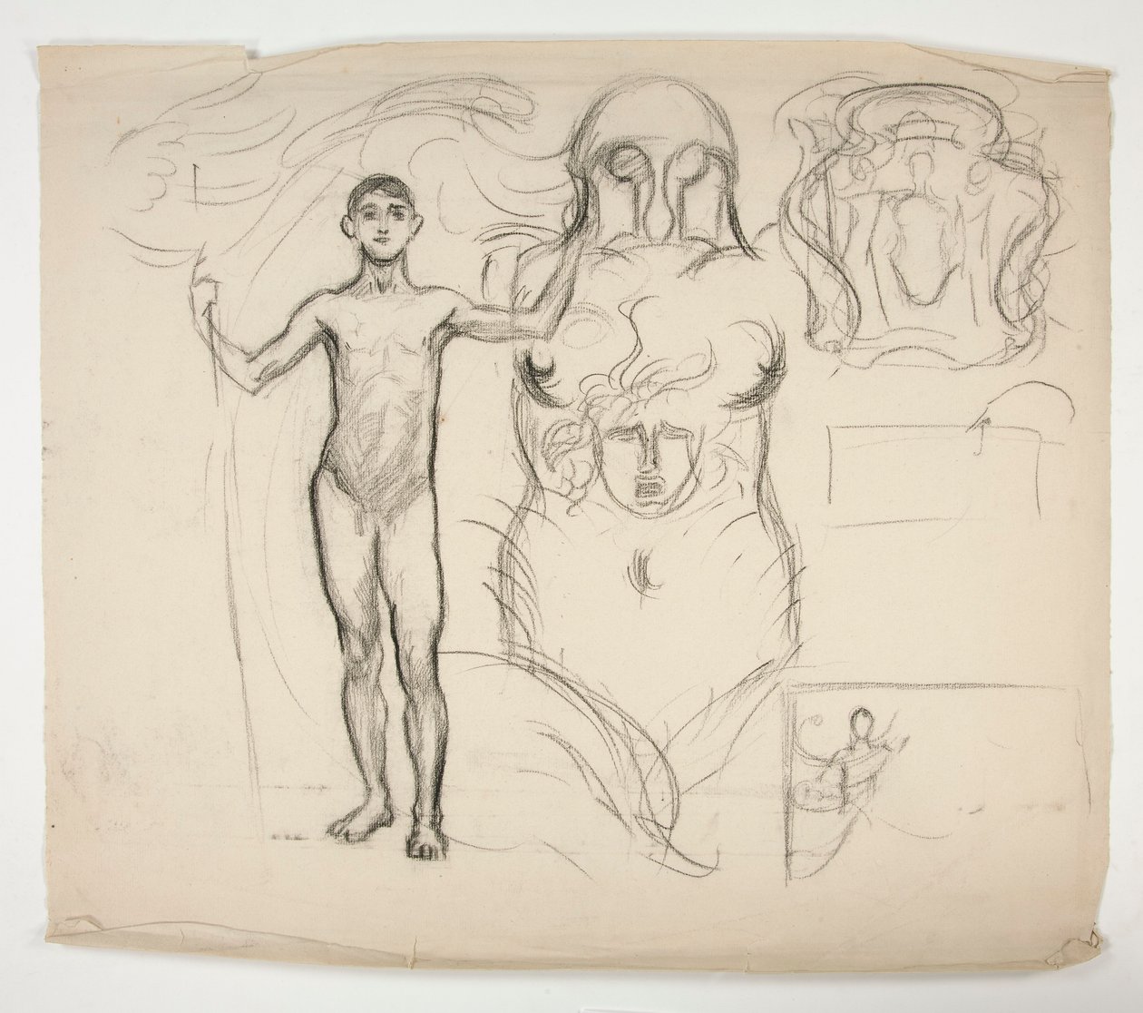 Sheet of Sketches by Edwin Austin Abbey