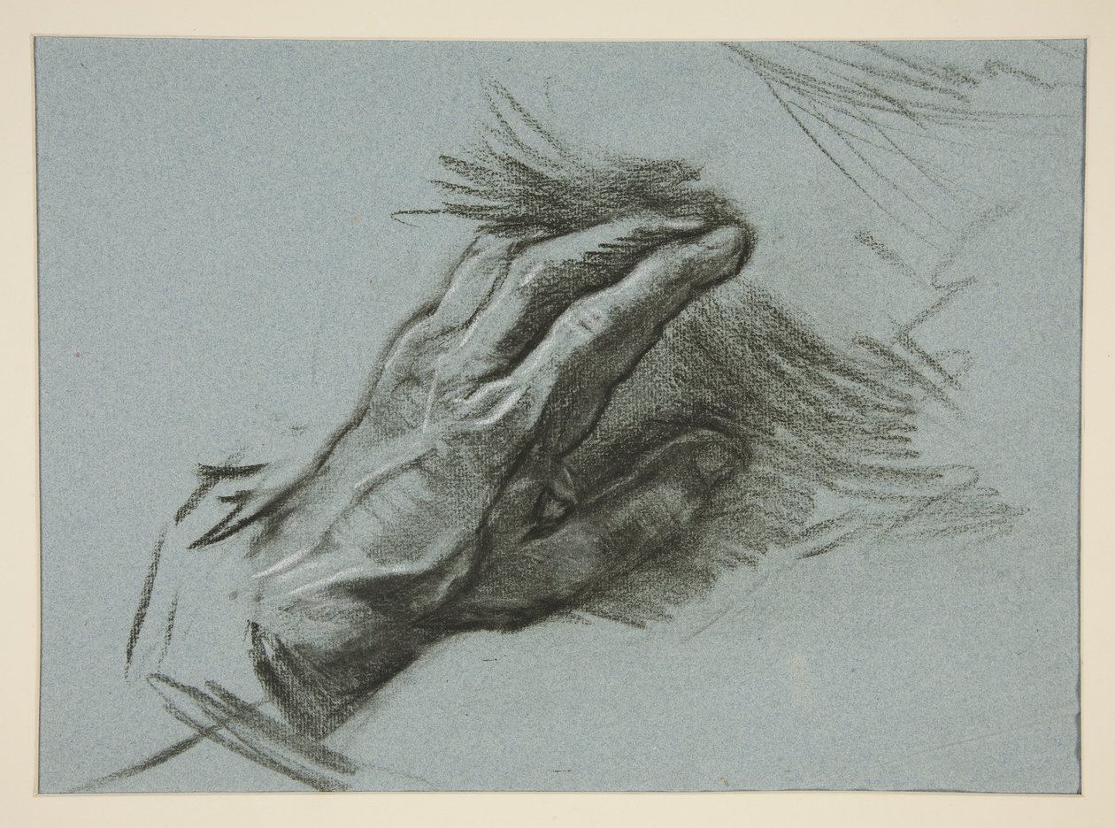Sketch of a Hand by Edwin Austin Abbey