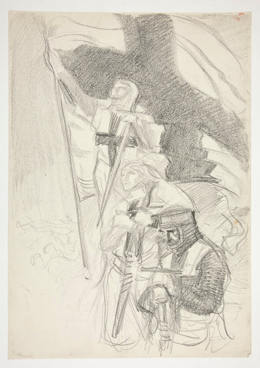 Study for by Edwin Austin Abbey