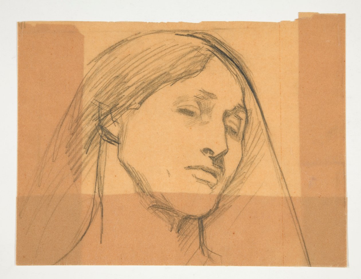 Study of a Woman by Edwin Austin Abbey