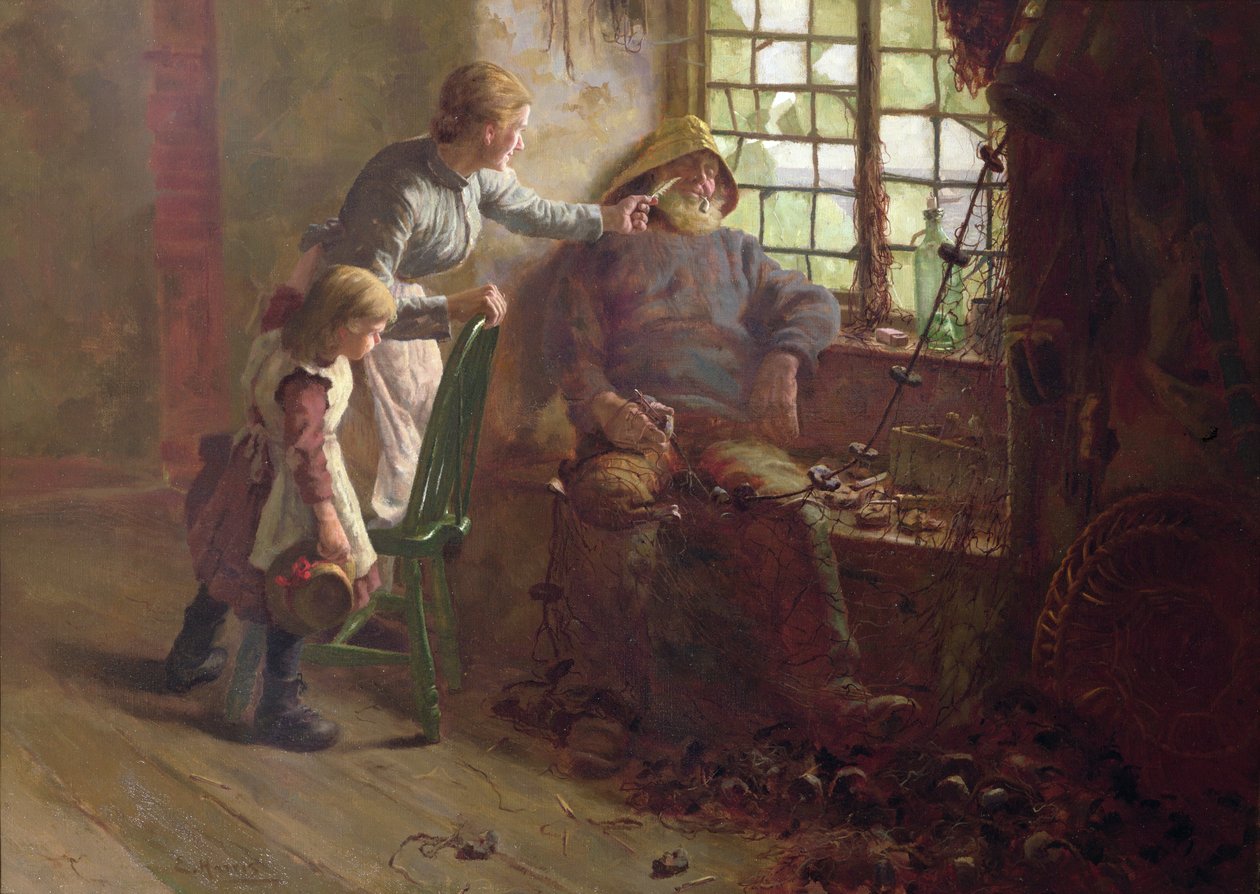 Resting by Edwin Harris