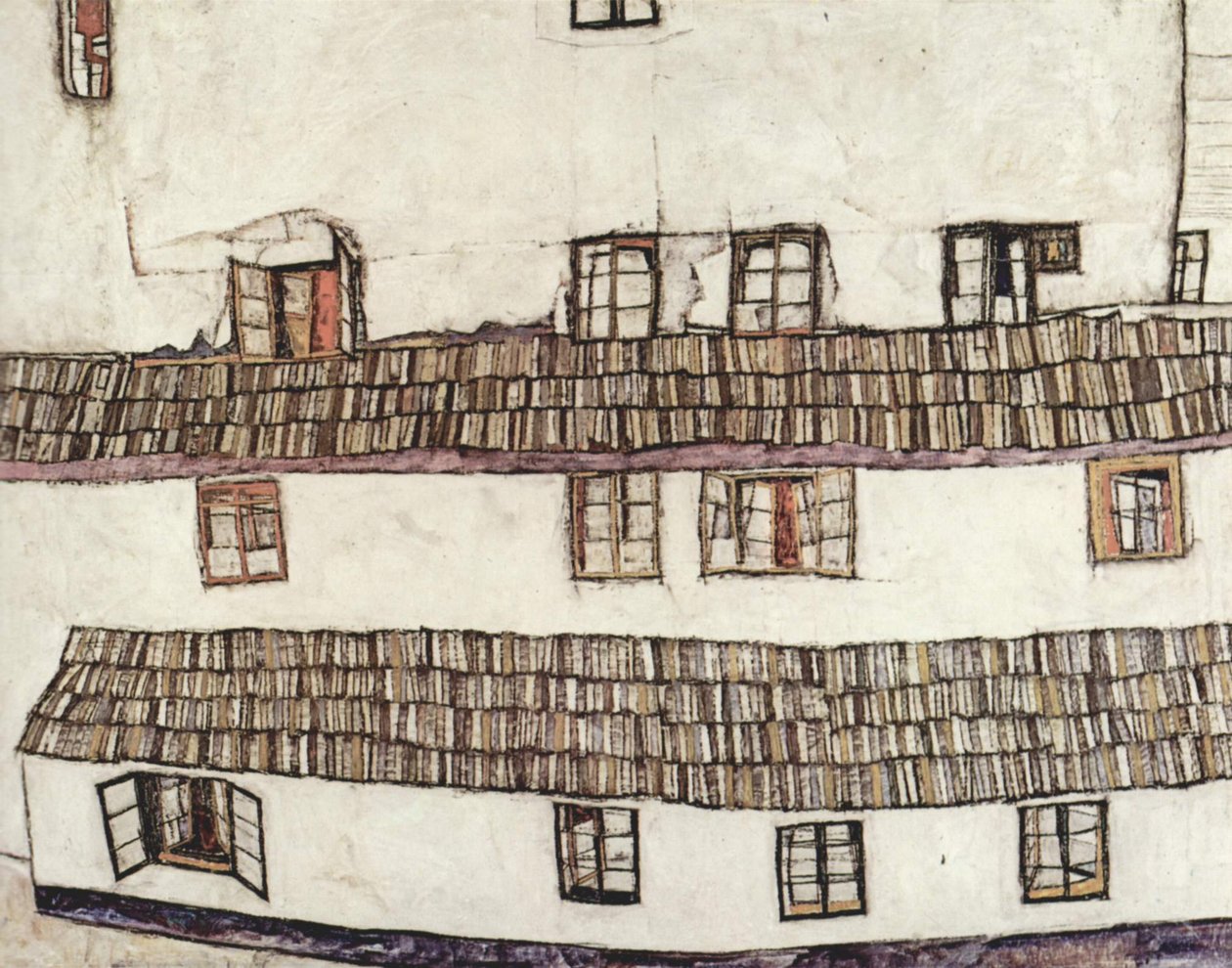Windows by Egon Schiele