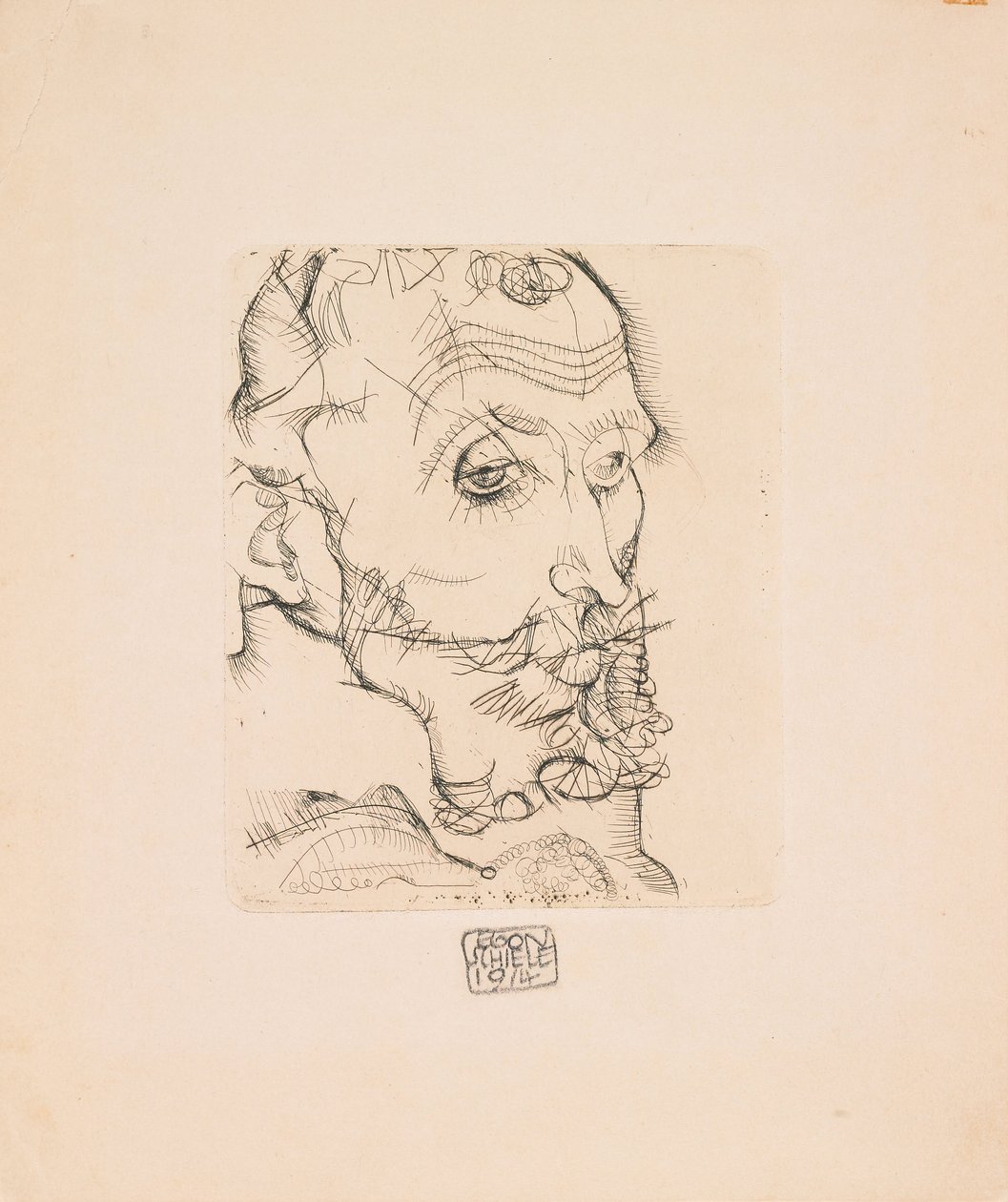 Portrait of Franz Hauer by Egon Schiele