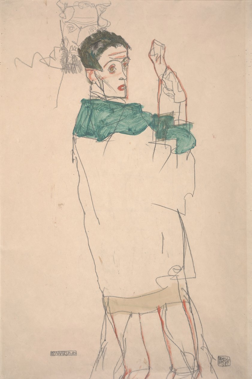 Recollection by Egon Schiele