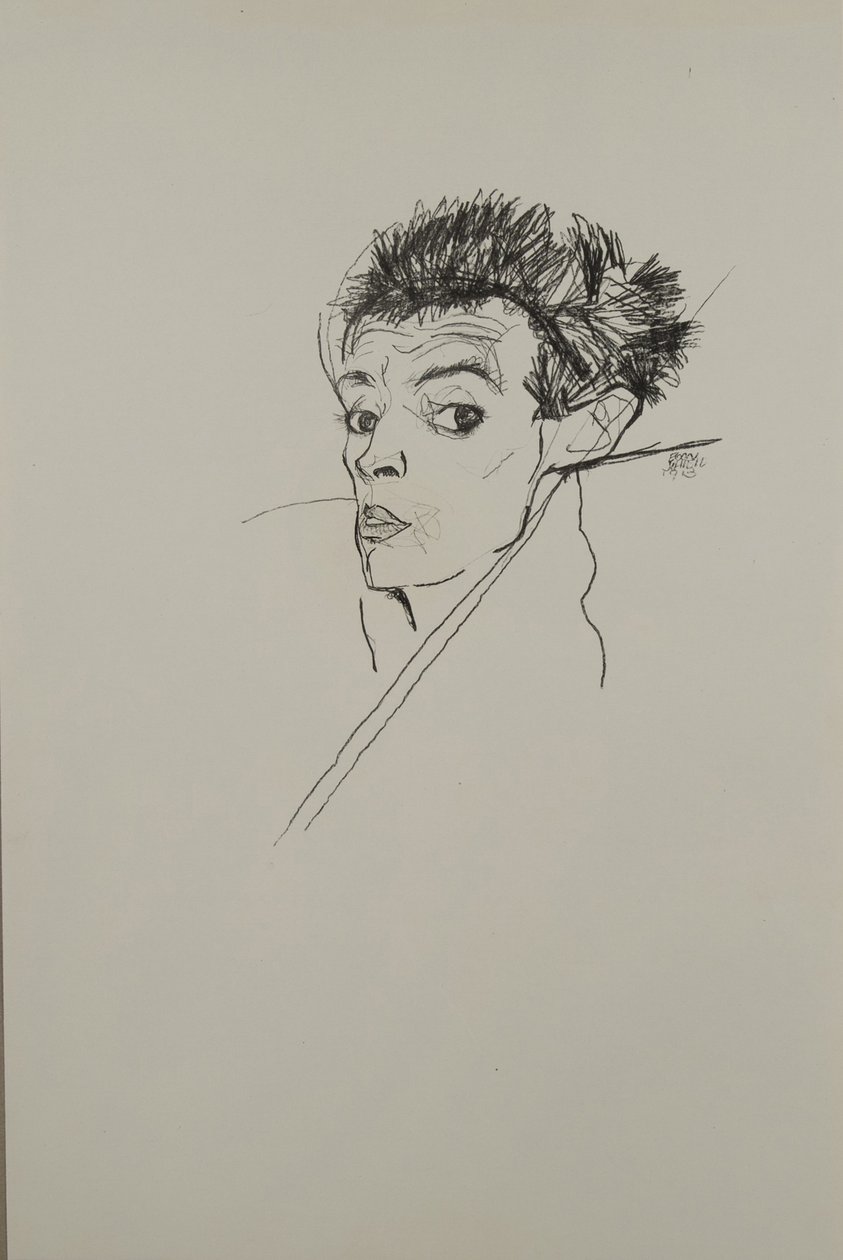 Self-Portrait by Egon Schiele