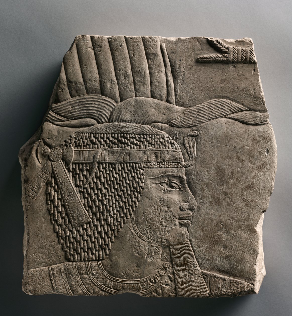 Relief of a King by Egyptian 26th Dynasty