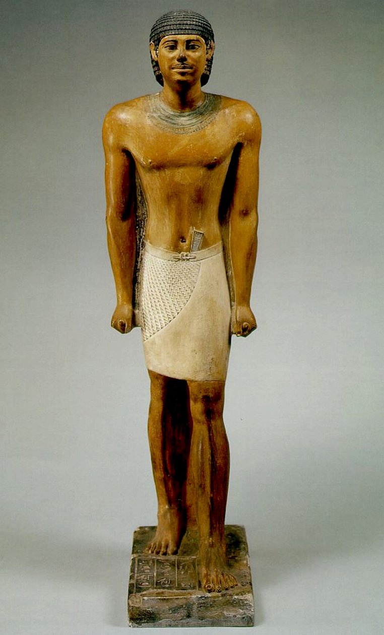 Atjema Standing by Egyptian 6th Dynasty