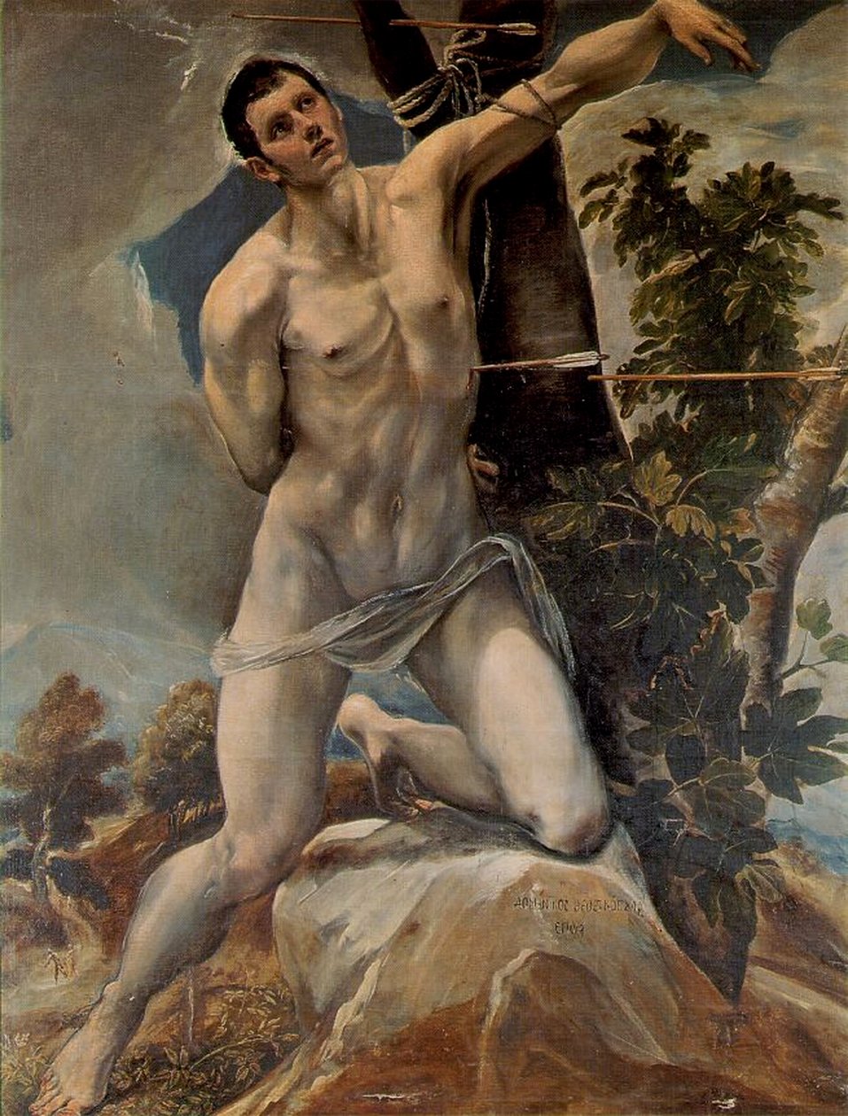 San Sebastian by El Greco