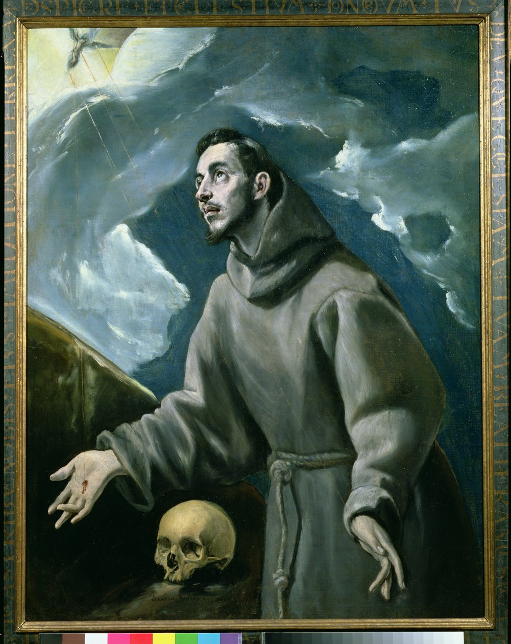St. Francis Receiving the Stigmata by El Greco