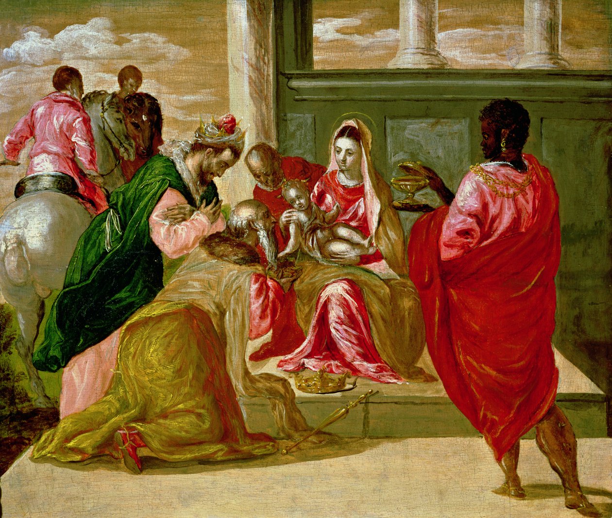 The Adoration of the Magi by El Greco