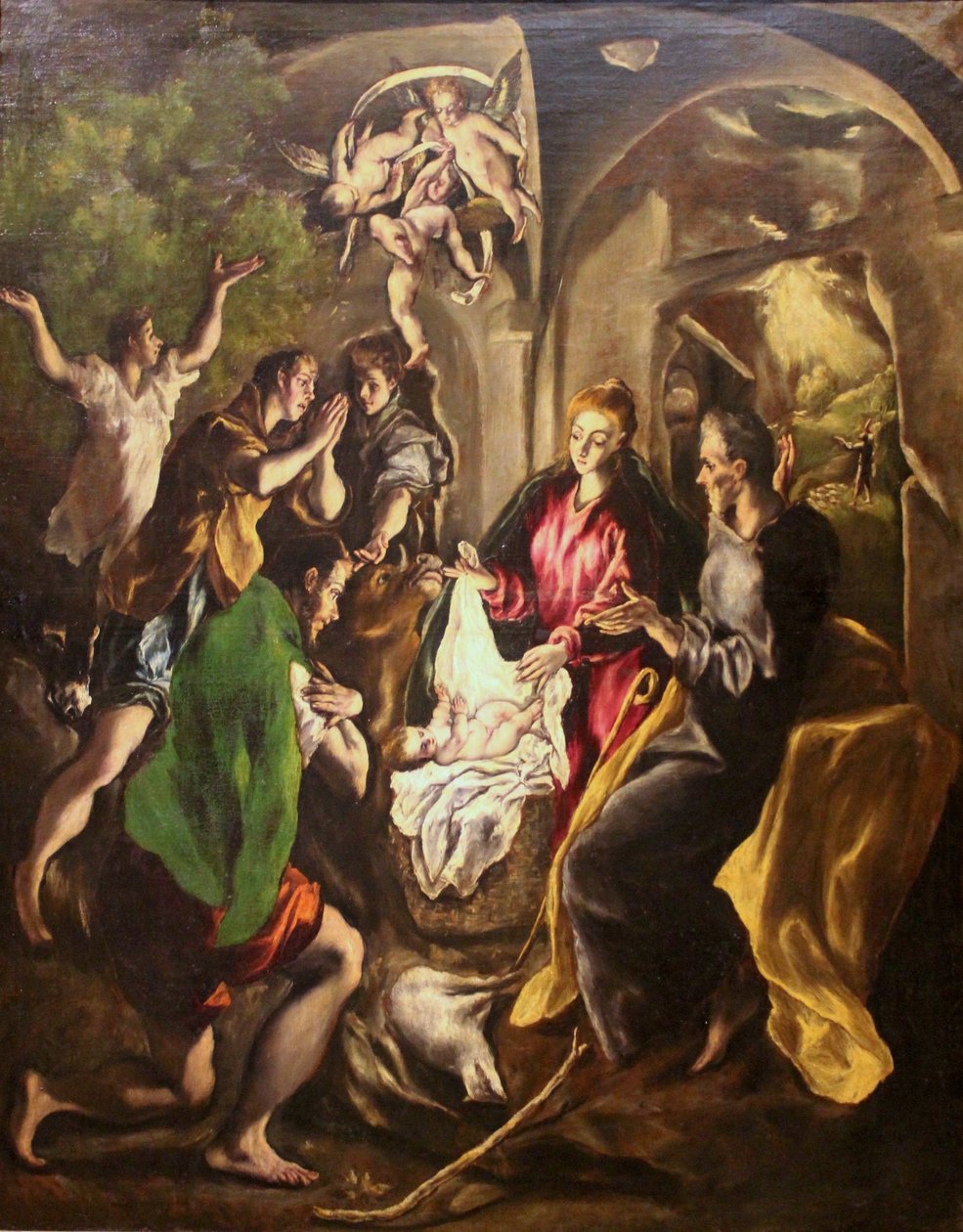 The Adoration of the Shepherds by El Greco