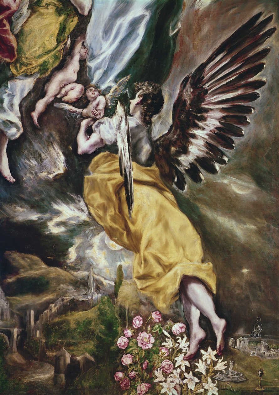 The Immaculate Conception (detail) by El Greco