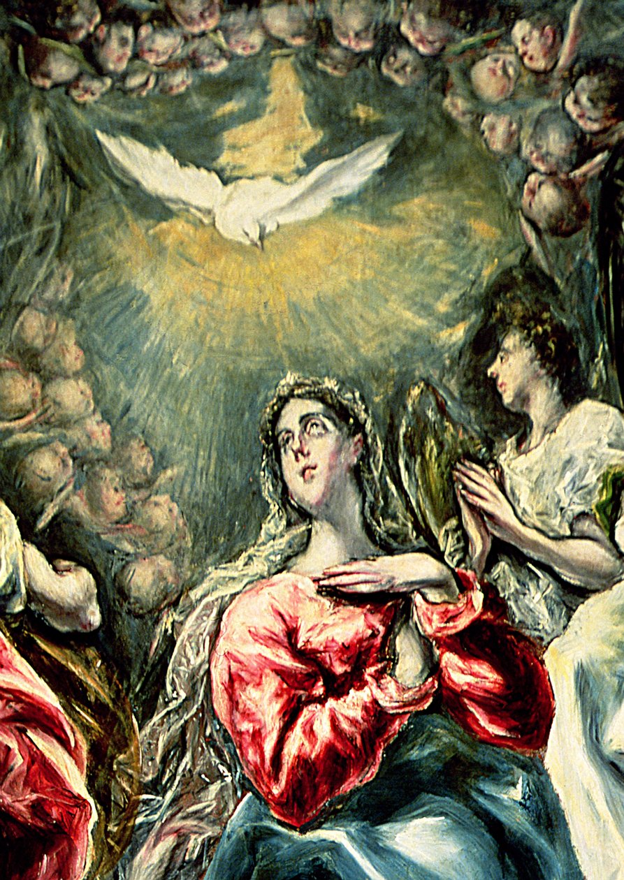The Immaculate Conception (detail) by El Greco