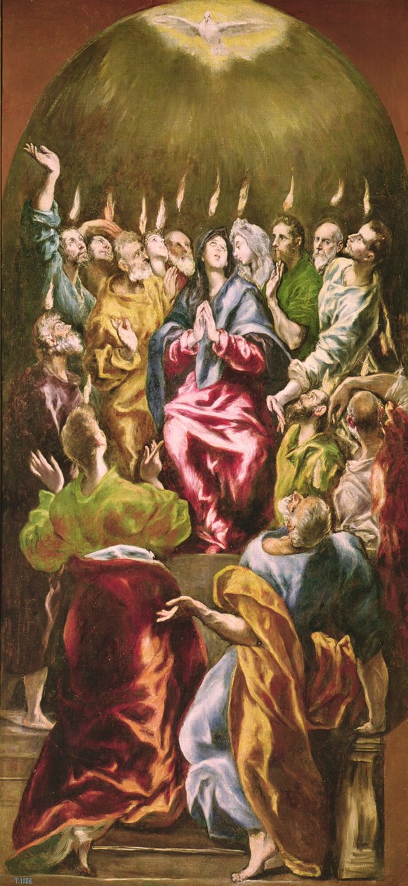 The Pentecost by El Greco