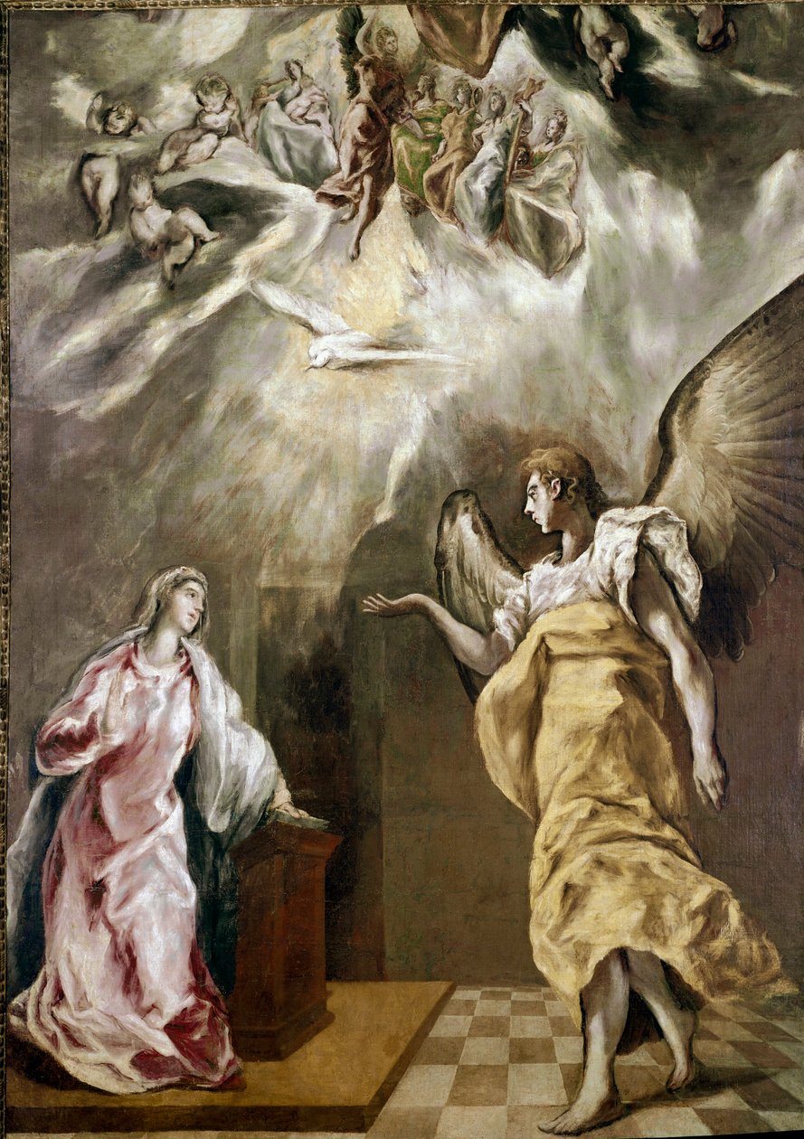 Annunciation by El Greco