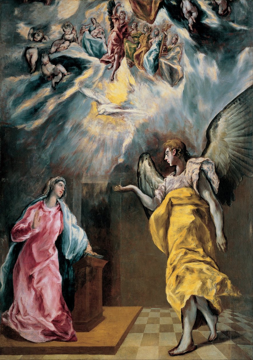 Annunciation by El Greco
