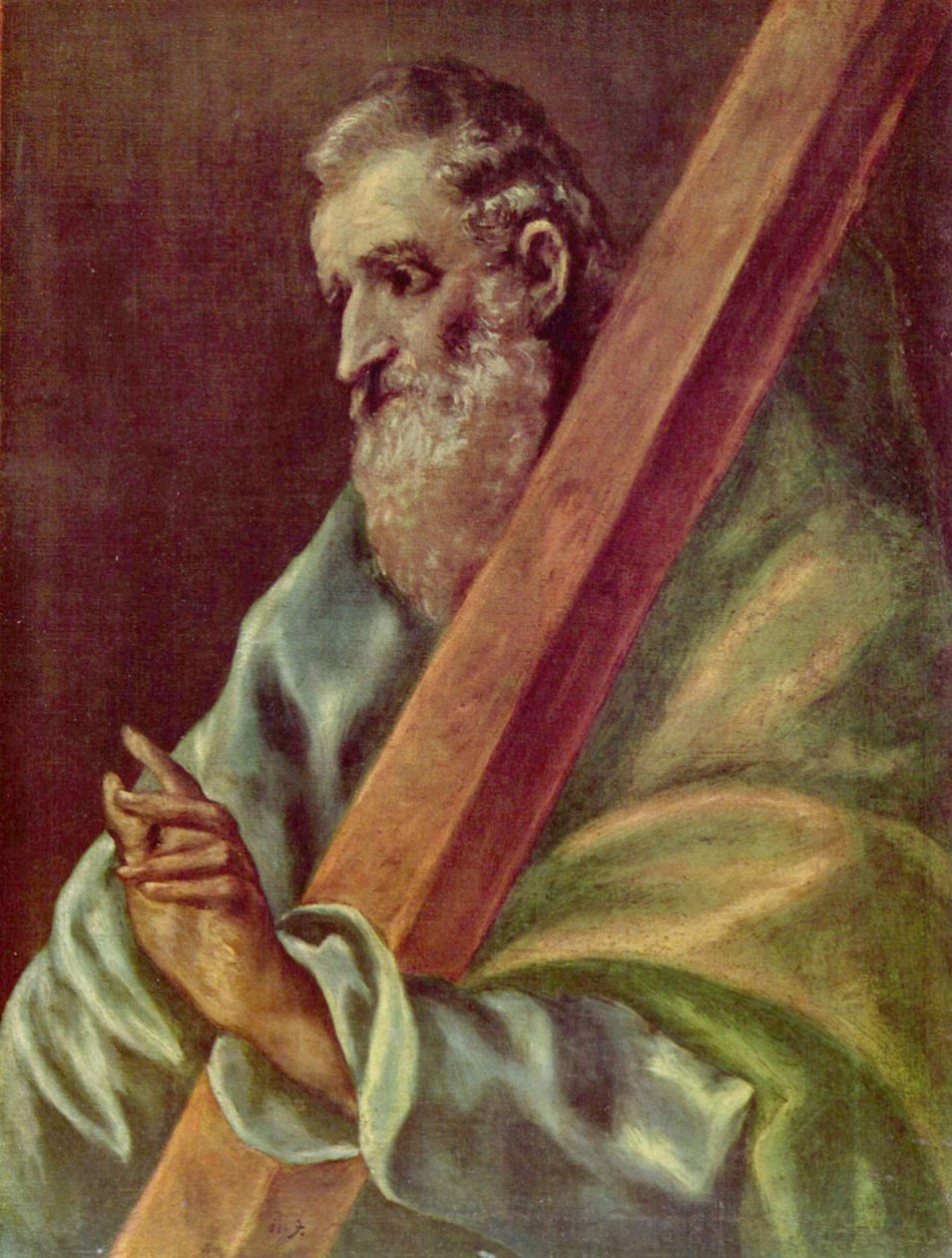 Apostle St Andrew by El Greco