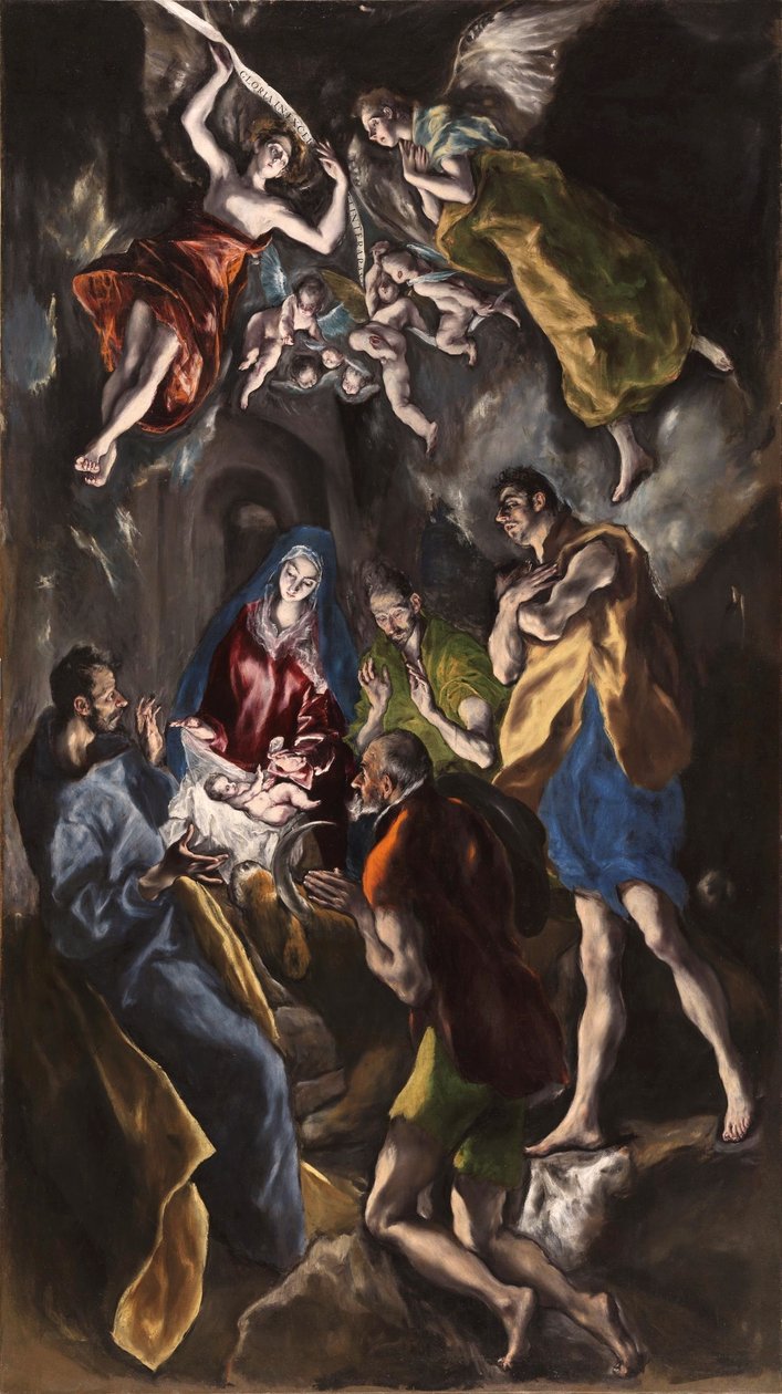 The Adoration of the Shepherds by El Greco
