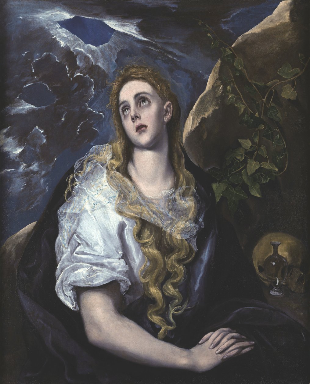 The Penitent Magdalene by El Greco