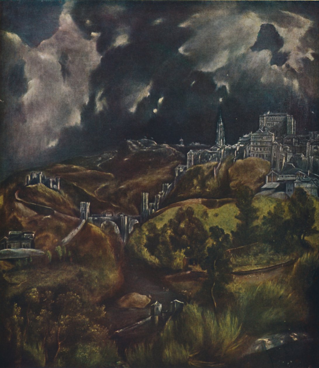 Toledo, View of Toledo by El Greco