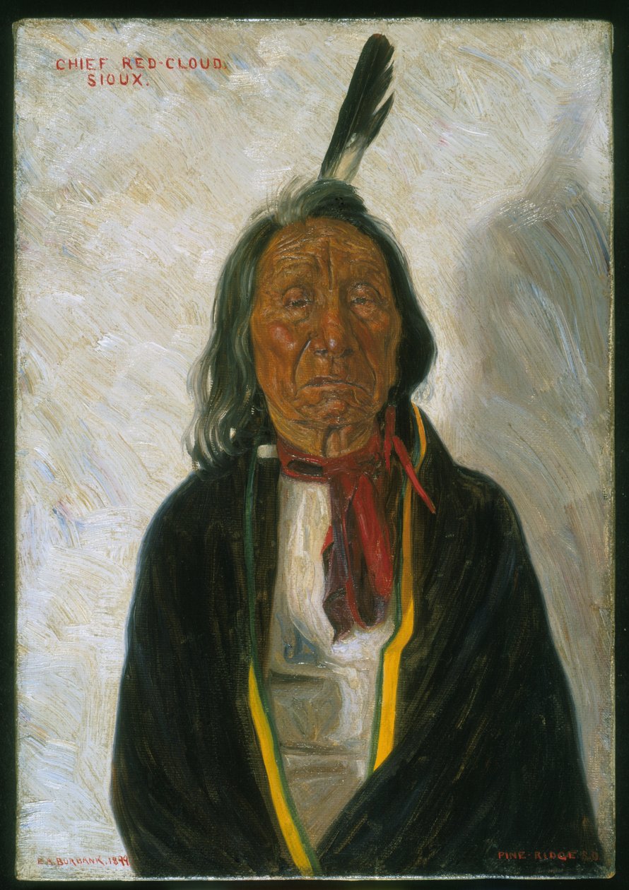 Chief Red Cloud by Elbridge Ayer Burbank