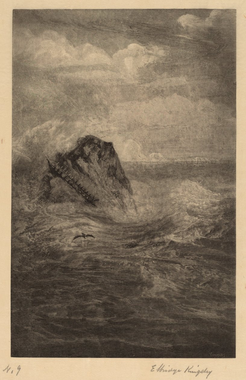 A Rock in the Sea by Elbridge Kingsley