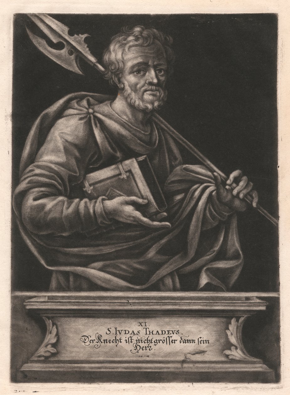 St. Judas Thaddeus by Elias Nessenthaler