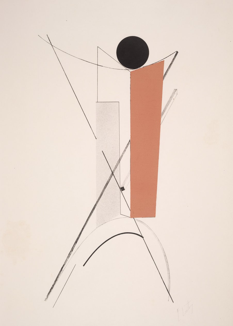 Untitled by Eliezer Markowich Lissitzky