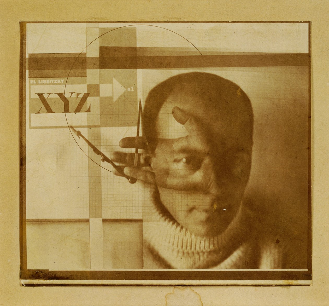The Constructor (Self-portrait) by Eliezer Markowich Lissitzky