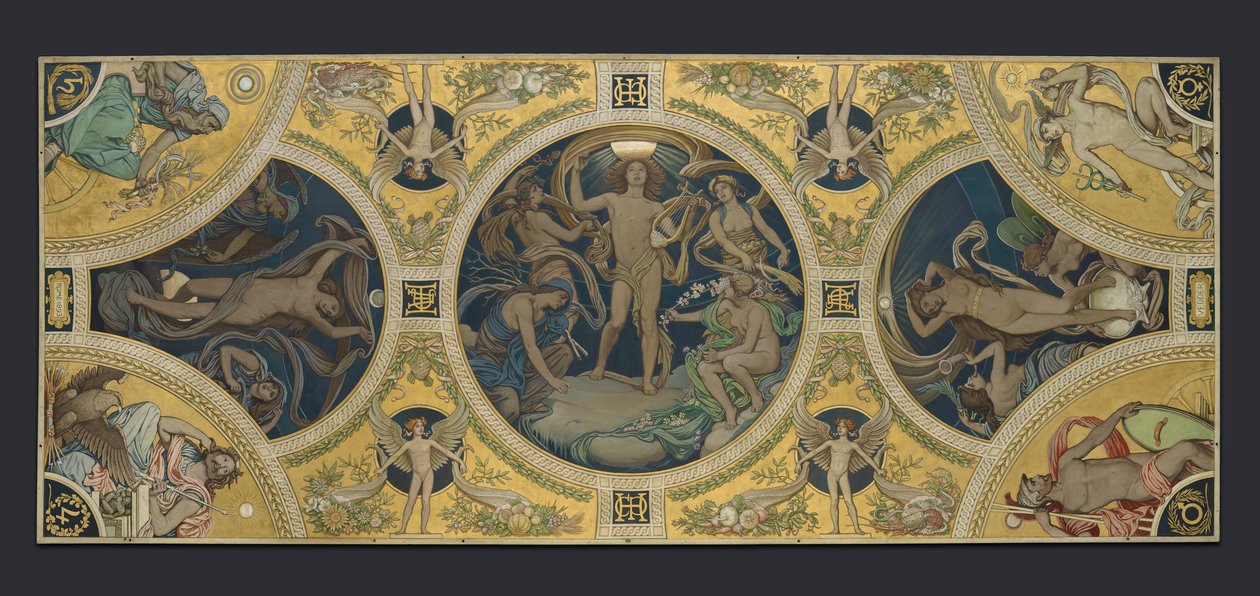 Abundance of The Days of the Week by Elihu Vedder
