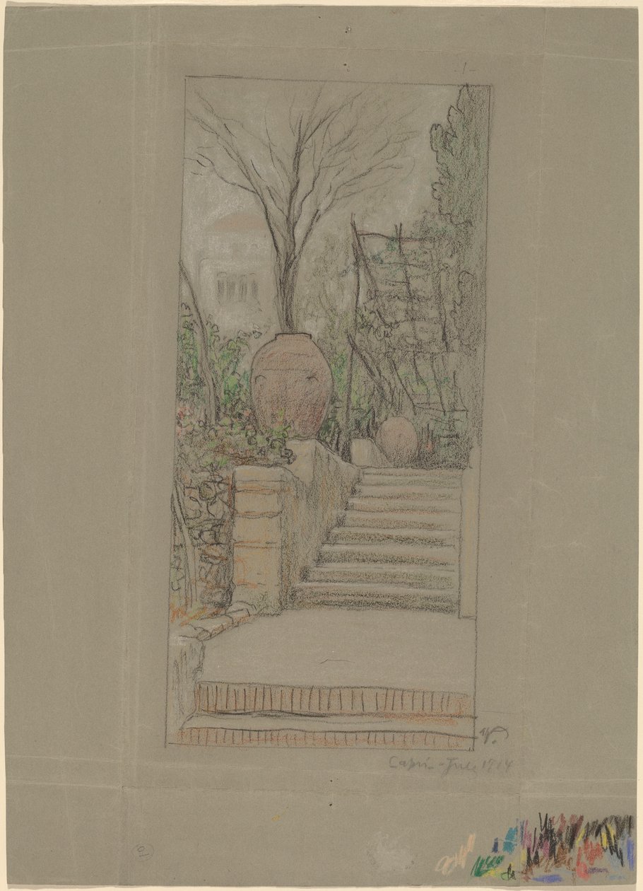 Capri by Elihu Vedder