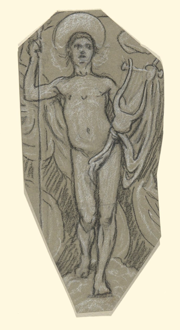 Study for Apollo by Elihu Vedder