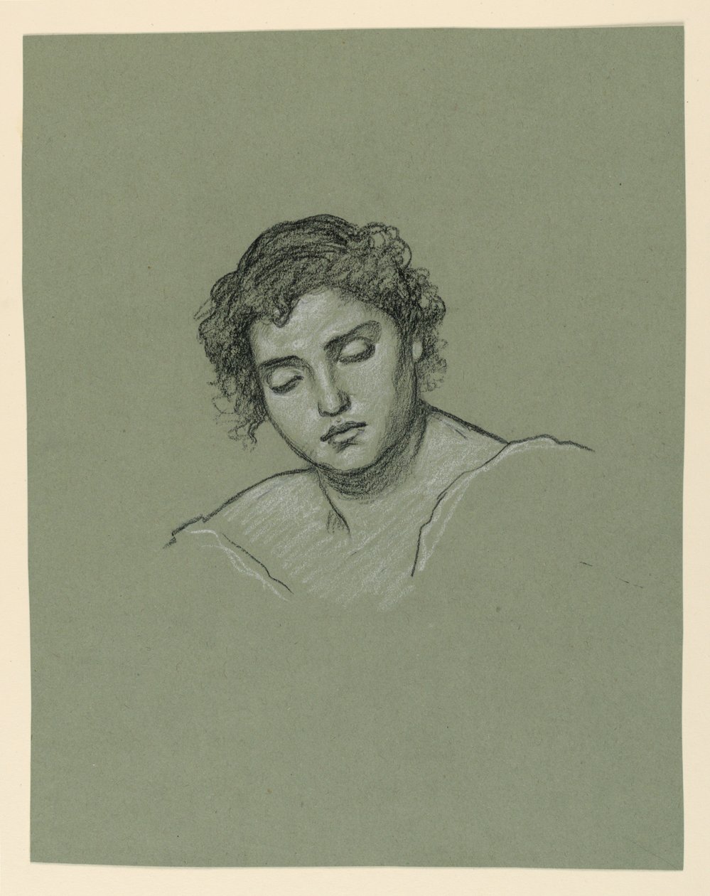 Study for Woman by Elihu Vedder