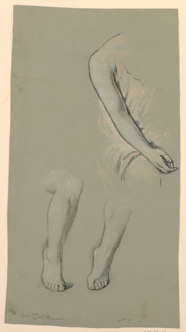 Study of a Model by Elihu Vedder