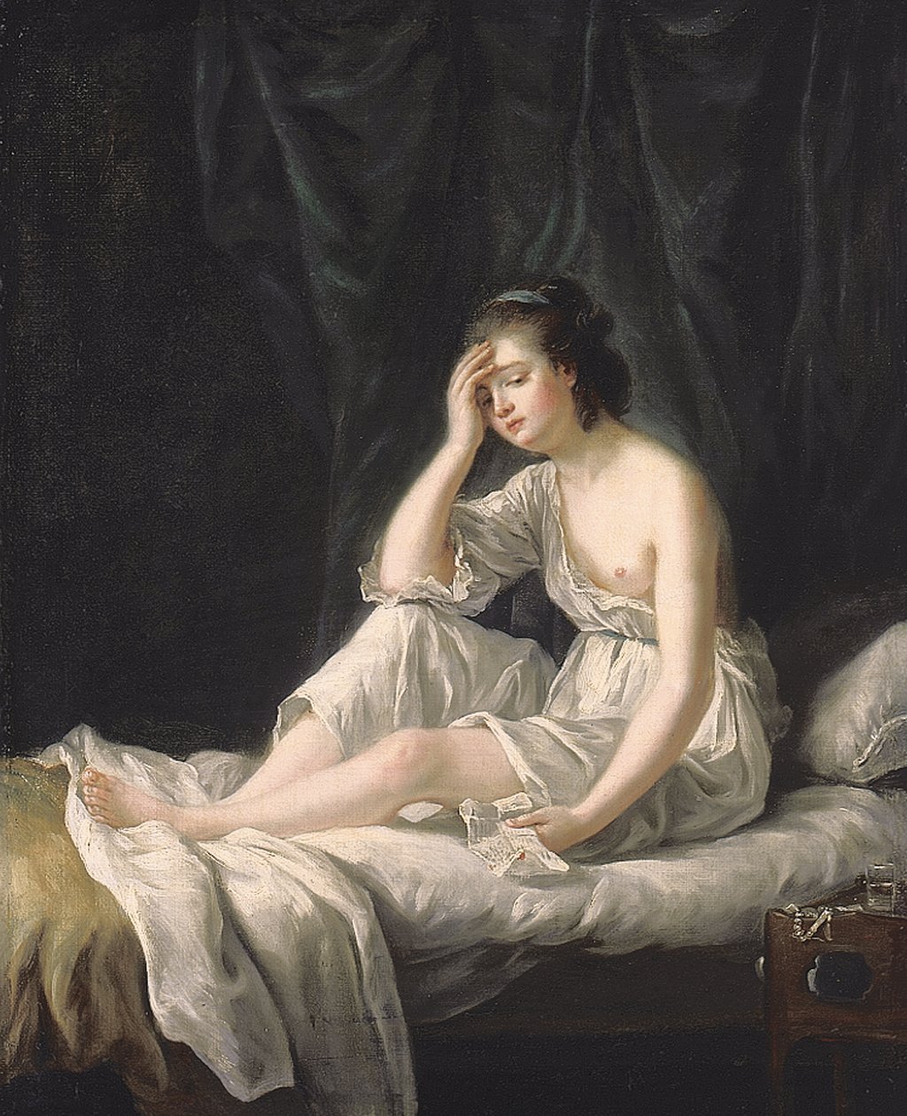 Irresolute Virtue by Elisabeth Louise Vigee Lebrun