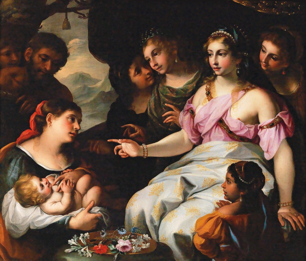 The Finding of Moses by Elisabetta Sirani