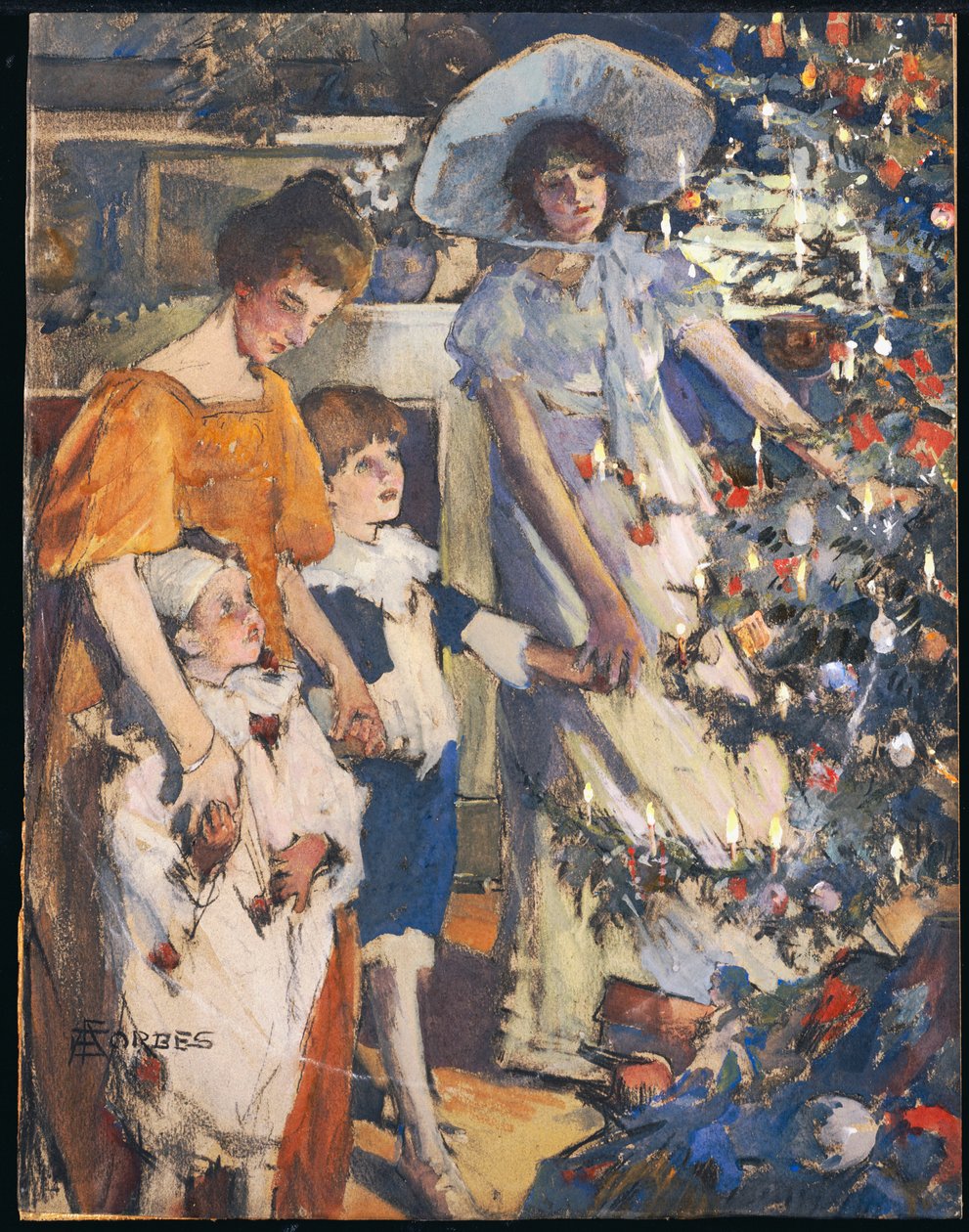 The Christmas Tree by Elizabeth Adela Stanhope Forbes