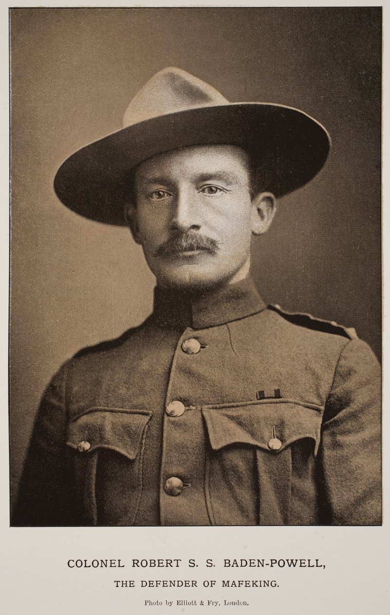 Colonel Robert S.S. Baden-Powell, The Defender of Mafeking by Elliott und Fry Studio