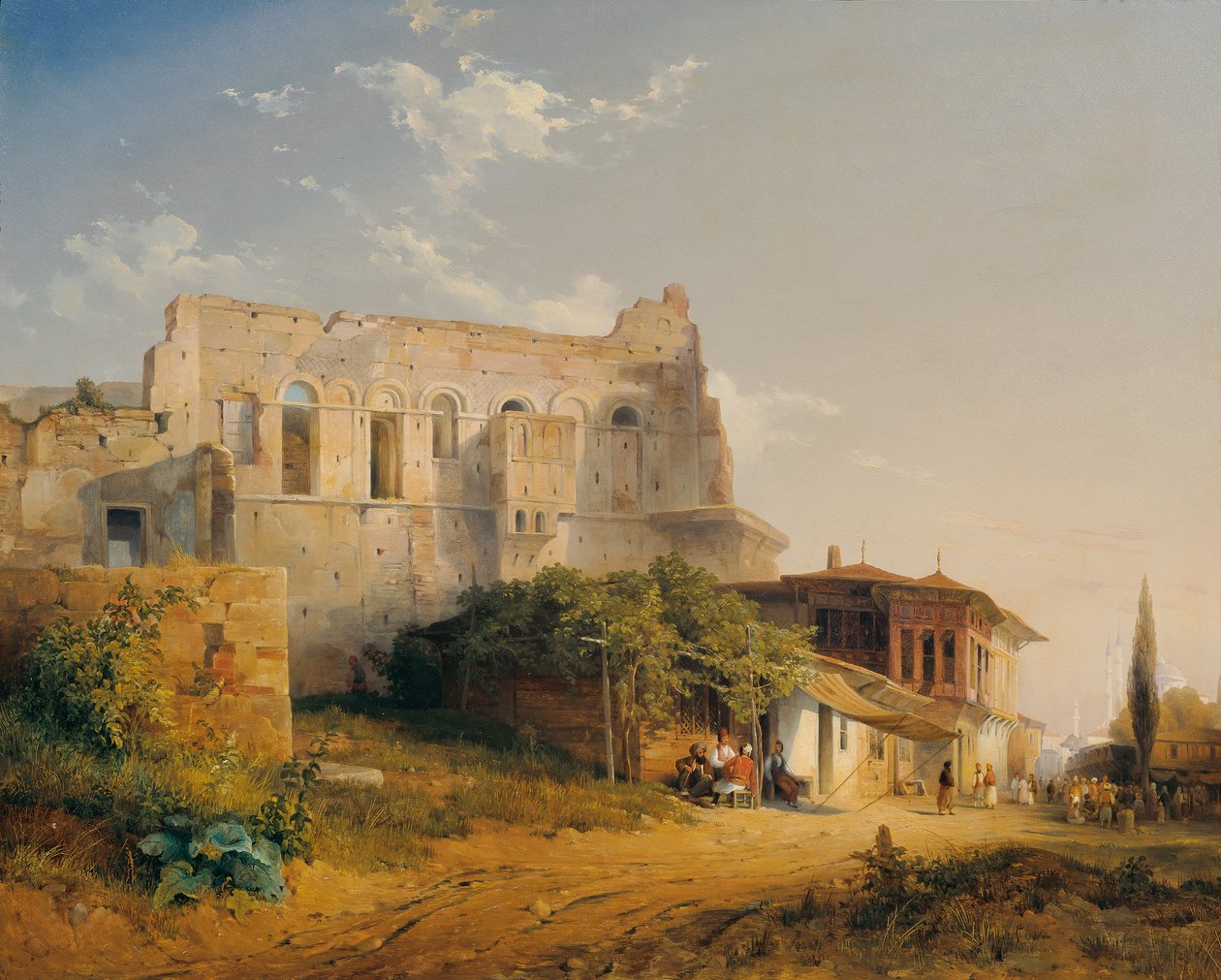 Tekfur Saray in Constantinople by Emanuel Stöckler