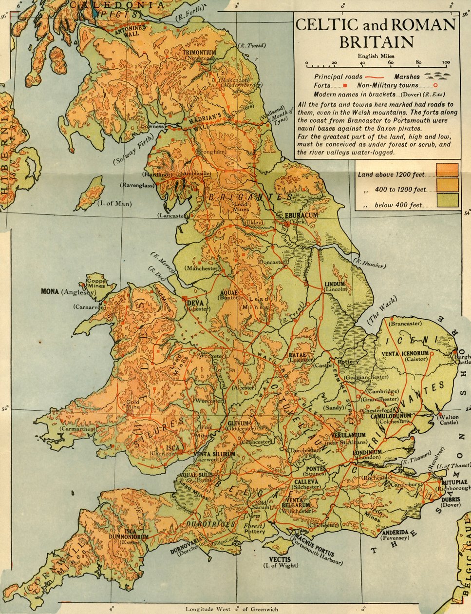 Celtic and Roman Britain by Emery Walker