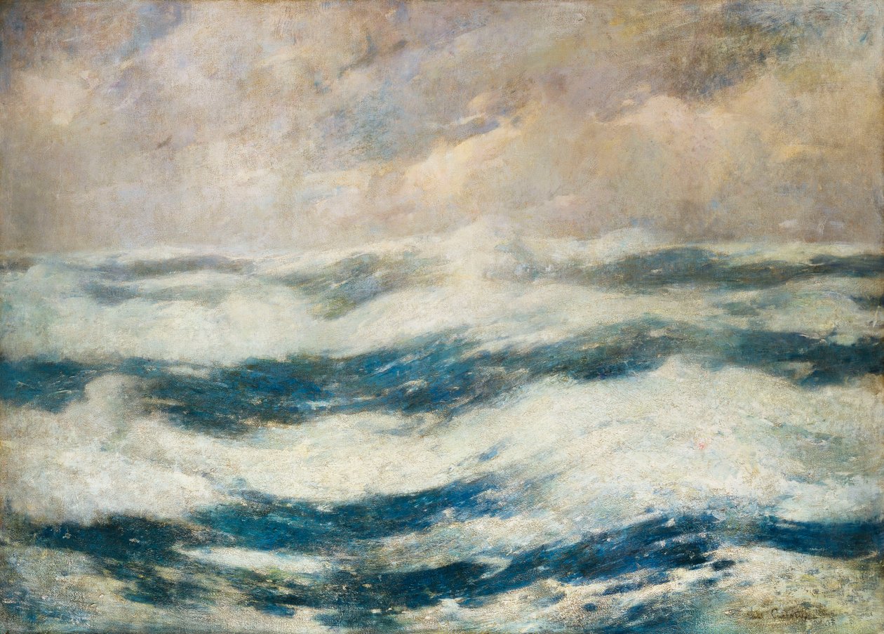The Sky and the Ocean by Emil Carlsen