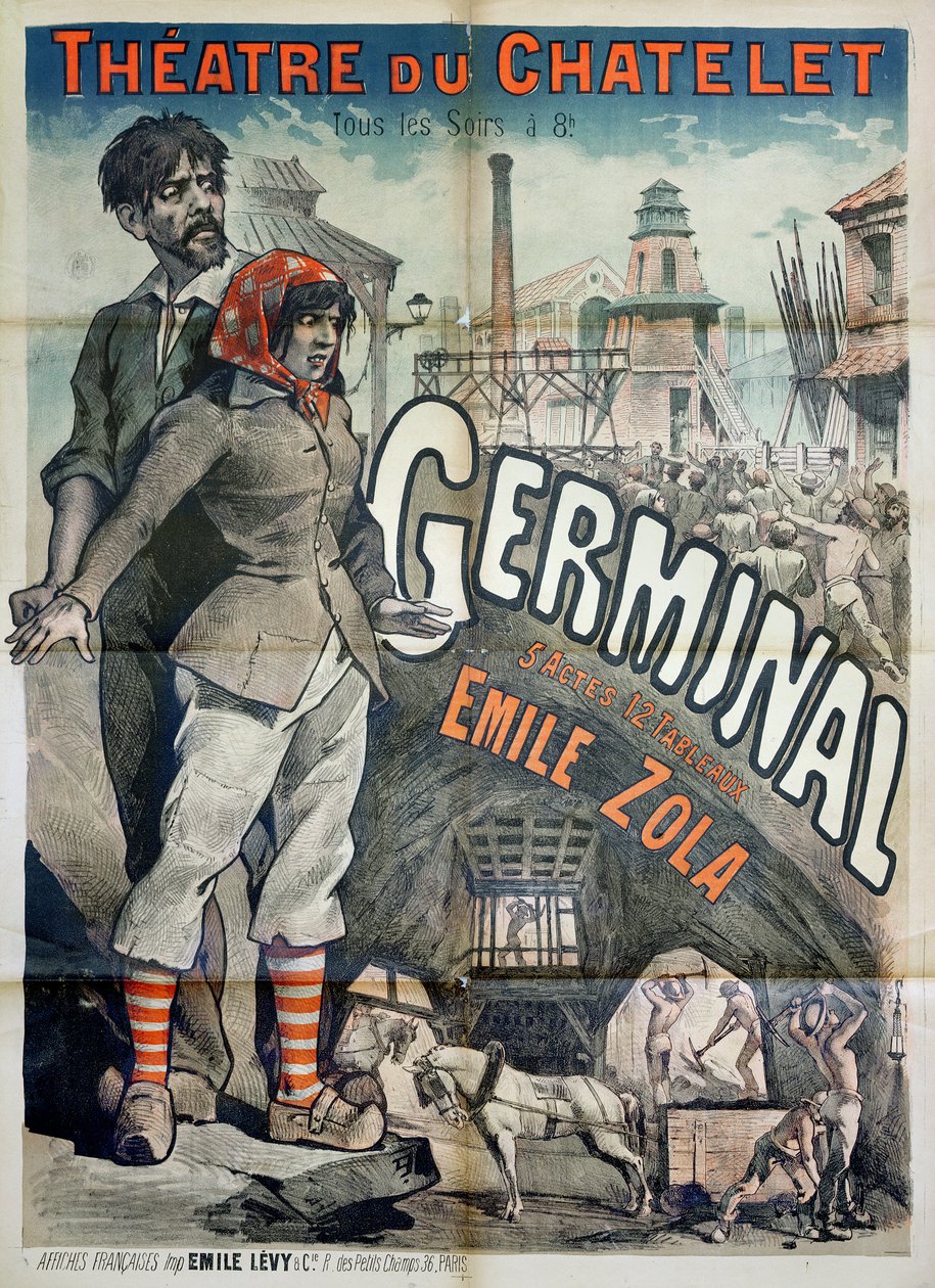 Poster advertising a performance of the play 