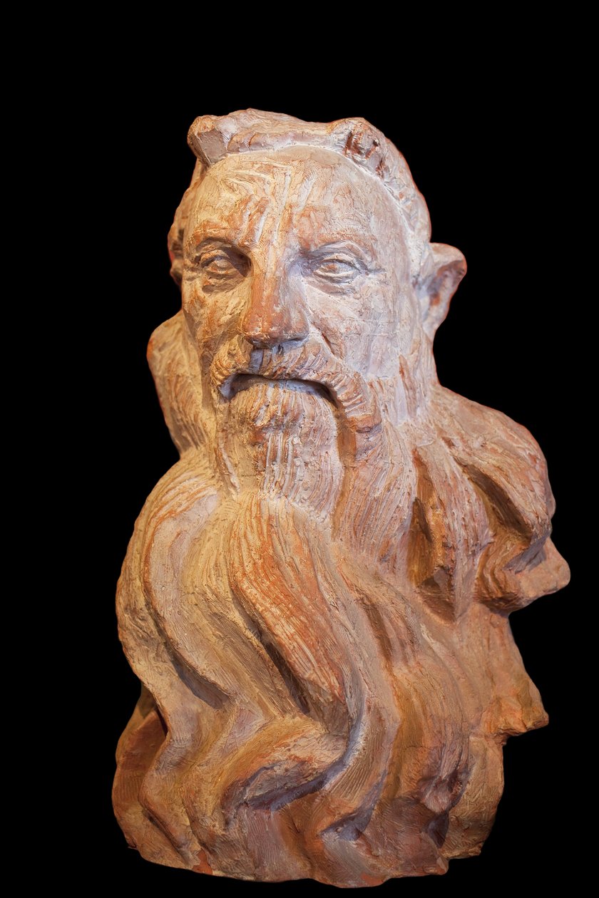 Bust of Auguste Rodin by Emile Antoine Bourdelle